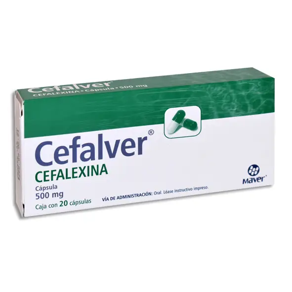 Cefalver 500 Mg Caps 20